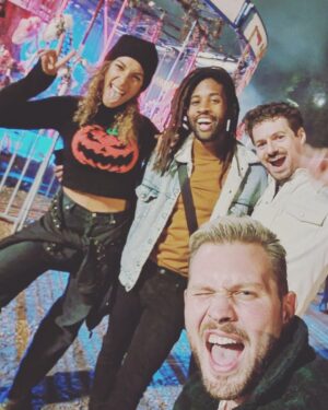 Dennis Jauch Instagram - Spooky Season 👻 Is our favorite season 🦇 @lahauntedhayride #LAHauntedHayride