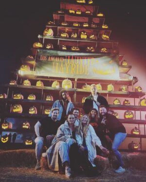 Dennis Jauch Instagram - Spooky Season 👻 Is our favorite season 🦇 @lahauntedhayride #LAHauntedHayride