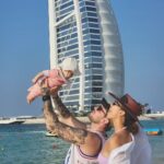 Dennis Jauch Instagram - Happy Mothers Day, mein schatz. Thank you for blessing me with our little sunshine ❤️ Jumeirah Mina A'Salam
