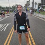 Dennis Jauch Instagram - Decided to run the #santamonicaclassic 10k today in preparation for next week's triathlon. Glad I'm able to share this experience with my new training partner @eventuelt83 . Been doing these races totally solo for the past 10years so to be able to find another maniac that thinks alike is priceless. Today was a great race and I'm charged for next weekend 🙏🏻💥 Santa Monica Classic
