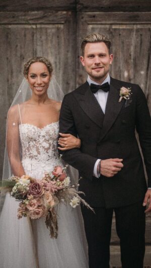 Dennis Jauch Instagram - 13 years of living on cloud 9. 4 years of being married to an angel. 1 year of being a dad to our little coco. I AM WHOLE ❤️ @leonalewis 📷 @grantmaz @ladichosa