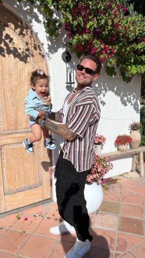 Dennis Jauch Instagram - I can't believe our little Coco Bean turned 1 today 😭 
I am so proud of the smart, healthy & happy bundle of joy you are growing into. I truly cherish all those first times with you and feel blessed that you came into our lives. I am literally obsessed!!! 💛😍