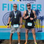 Dennis Jauch Instagram - Decided to run the #santamonicaclassic 10k today in preparation for next week's triathlon. Glad I'm able to share this experience with my new training partner @eventuelt83 . Been doing these races totally solo for the past 10years so to be able to find another maniac that thinks alike is priceless. Today was a great race and I'm charged for next weekend 🙏🏻💥 Santa Monica Classic