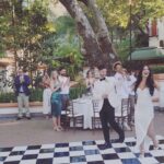 Dennis Jauch Instagram - Wedding szn with my ❤️‍🔥 Congratulations to our beautiful newlyweds friends Mr. & Mrs. Garland Laguna Beach, California