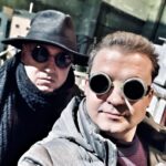 Denys Rodnianskyi Instagram - Актёрская профессия - лучший способ продлить детство🤪 #пёс6 #михаилжонин #денисроднянский #игорьгнездилов #вахтанглеонов #очки