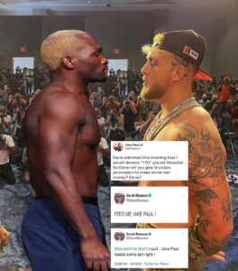 Derek Brunson Instagram - FEED ME JAKE PAUL !!! JAKE PAUL needs some act right 👊🏾 Tampa, Florida