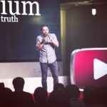 Derek Muller Instagram - I like to subliminally prime the audience into believing everything I say is the truth. First #creatortalks at @youtubespacela