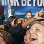 Derek Muller Instagram - Upping my photobomb game at #intelisef