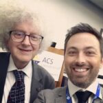 Derek Muller Instagram - What it feels like to hang out with Prof Sir Martyn Poliakoff. Great bumping into you at the @amerchemsociety meeting in San Diego. @brady_haran @periodicvideos featured prominently in his talk.