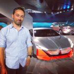 Derek Muller Instagram - My future ride. This concept car is the @BMW Vision #MNext. I went to Munich for #NEXTGen as a #BMWPartner and learned why cars of the future will be electric, autonomous and shared. New video is up on my channel #ad. @BMWUSA #BMWUSA BMW World Munich