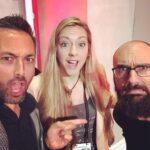 Derek Muller Instagram - How to selfie. 👈🏼Swipe #creatorsummit