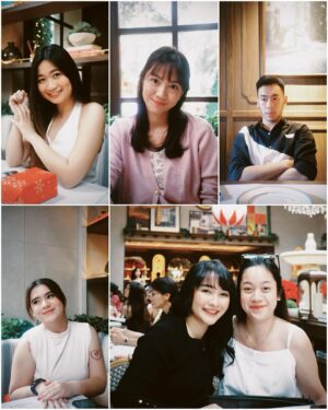 Devi Kinal Putri Instagram - Yoyon graduation lunch. 
so fun. 
🩷🩷🩷🩷🩷🩷