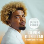 Devon Gilfillian Instagram - So honored to announce that I’ll be making my @opry debut on 12.29 w/ @mistergabelee. 🤍🙏🏾 Nashville, Tennessee