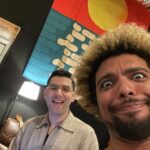 Devon Gilfillian Instagram - Today is my birthday, and I can’t help but reflect on this year. When I look through these memories, I still can’t believe how beautiful my life is. From playing Stax and Motown on a @journeythroughsong cruise in February all the way to ending the year with an epic night of disco madness. We had our first tour in Europe w/ @mymorningjacket, my first headlining tour that turned out so much better than expected 😭❤️🙏🏾. I released my sophomore album, “Love You Anyway;” All I Really Wanna Do went top 5 at AAA Radio; we played @jimmykimmellive, @kellyclarkson, and @cbssaturday I shared the festival stages with so many legends and new friends - some of whom I’d listen to in the car 7 years ago…So many full circle moments. I try not to take them for granted, but I’d be lying if I said I didn’t at times. I learned a lot this year, but the most valuable thing I learned is how lucky I am to have so many people around me that love me, that push me to be better, and that truly have my herniated-ass back. I’m so fuckin grateful. I love you, and thank you everyone that has wrapped me in their love this past year ❤️🙏🏽