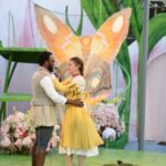 Devon Hales Instagram - 2 years ago I was doing something a little different 🧚‍♀️ Playing Hermia (& others) in the Atlanta Botanical Garden for the Alliance Theatre, and sweating my whole entire ASS off 😅. Would you like me to occasionally share some theatre stuff like this Or just TBH content?