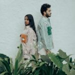 Dhanya Ananya Instagram - pause and play 🤎💚 Costumes : @cultxverse @cultverse_clothing Photography : @anees_as_k Assist : @praveen_mohan___ In frame : @midhunvenugopal_official & @kanmaniii3 ♥️ : @ma_l_oo