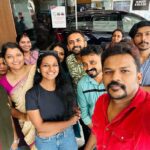 Dhanya Ananya Instagram - adding on a new wonderful experience with lots of love. #midnightblack 💙 Meridian Moto Mahindra