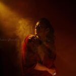 Dhanya Ananya Instagram - Golden pusher ✨ Designer- @akhila_the_couturier @aksha__designs Artist - @kanmaniii3 Shoot Director- @avrilvarghese @goldenpushers Photography- @rijil_kl Makeup- @makeover_by_aswathyprasanth