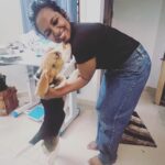Dhanya Ananya Instagram - Kai 🐶🤎🥰