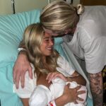 Diletta Leotta Instagram - Today I was reborn through you Welcome Aria 🩷 You are the best gift we could have asked for🥹🥰 Oggi rinasco con te. Benvenuta Aria 🩷 Sei il regalo più bello che potessimo ricevere 🥹🥰