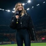 Diletta Leotta Instagram - Sunday Night 💫 #MilanNapoli #dazn San Siro Stadium, Milan