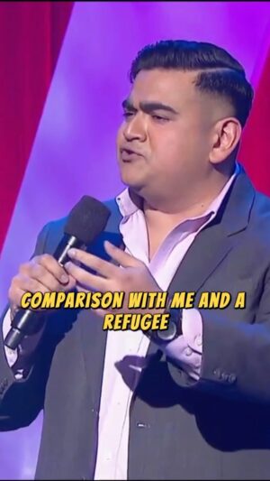 Dilruk Jayasinha Instagram - My new Australian national tour “Preloved” is on sale now from the link in bio. Here’s a throwback clip from 2016 @justforlaughs_syd about an uncomfortable exchange I had with an audience member after a gig one night.