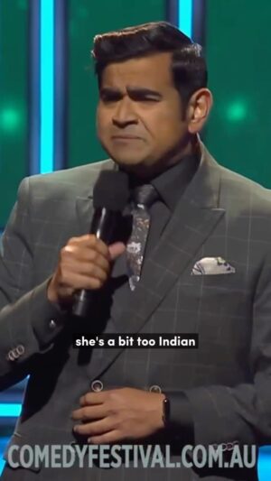 Dilruk Jayasinha Instagram - When you wanna be a good Sri Lankan uncle but your niece is half Indian! 2 weeks only left for my @melbcomedyfestival show “Heart Stopper”. Book ahead coz shows keep selling out 😉🥳❤️‍🩹 tix in bio or @comedy_au