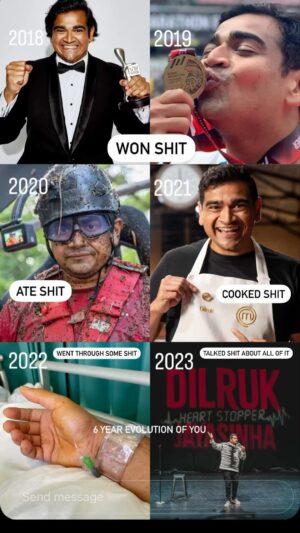 Dilruk Jayasinha Instagram - It’s been quite the 6 years upon reflection