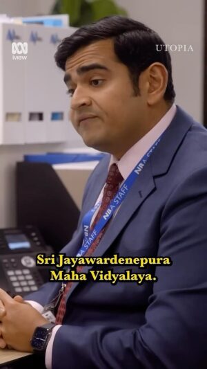 Dilruk Jayasinha Instagram - Among the many highlights of 2023, getting to shoutout cricketing legend @chamindavaas22 in #UtopiaABC on Australia’s national broadcaster has to be up there. This scene with @arkadas_ is one of my favourite moments from all 3 seasons I did. 🇱🇰