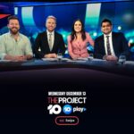 Dilruk Jayasinha Instagram - FOR THE WATCH! Bit of a late post but was stoked to return to @theprojecttv with Hamish, @georgie_tunny and one of my all time favs @thenickcody. And was specially exciting to get to meet the man who killed Jon Snow Owen Teale! Very fun day at work! Big thanks to all involved 💜🙏🏾