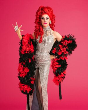 Divina De Campo Instagram - 15 years since @rupaulsdragrace first aired. We watched it avidly in our house. Each week absolutely dying to see what those amazing OG’s like @ongina @djninaflowers @bebezahara and the whole team would serve up. There were hard front wigs and rough outfits and I loved every single second of it. The girls made absolute magic in those early series which is why we are all so hooked still. 

To be a part of the franchise is amazing, from a little drag queen working in #stokeontrent and doing bits of gigs here and there to growing and developing and then getting the chance to do the show was a dream. 

I was going through a really rough time mentally when we filmed and while I wasn’t at my best the team looked after me and handled me with care. Especially the Queen handlers who were really great. 

I’m so grateful to @worldofwonder @dragraceukbbc and @bbcthree for everything. 

Viva La drag 

#dragrace #drag #dragraceuk #15years #heresto15more