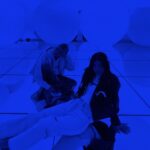 Dixie D'Amelio Instagram - blue🦋🦕👥🌐🫐balls teamLab Planets TOKYO / チームラボプラネッツ
