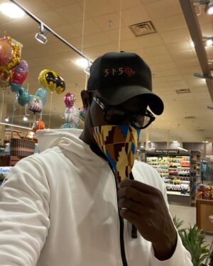 Djimon Hounsou Instagram - African style mask✊🏿