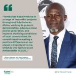 Djimon Hounsou Instagram - “... I believe we have an inherent obligation to make amends for the damage we’ve caused to the environment, and supporting the work of Tembo is a significant step towards fulfilling that goal. Join us in our mission to preserve nature while improving lives.” – Djimon Hounsou. Let's work together to create a sustainable future for generations to come. #climateaction #TemboClimate #sustainability Sub-Saharan Africa