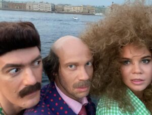 Dmitriy Khrustalev Instagram - Италия в Петербурге. 
Alessandro Gudini,
Matteo Crustaldi,
Allegra Michele. 
Photo by Giovanni Urganti. 
#вувпитере