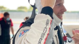Dominic Howard Instagram - Aside from music making probably the most hair raising thing of my summer. #porscheracingexperience #circuitpaulricard #gt3cup