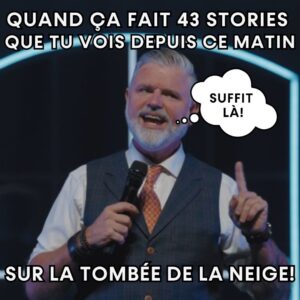 Dominic Paquet Instagram - Pour ceux qui l’savaient pas encore… Y’a une (🤏) tempête dehors.