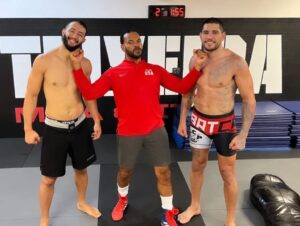 Dominick Reyes Instagram - After much deliberation and prayer I’ve decided I’m going to be doing my next camp in Danbury, CT with team @teixeirammaandfitness. What coach @fernelyfeliz has done with @gloverteixeira is a testament to the dedication to detail, and his ability to maximize an individual fighter’s personality and abilities. The environment coach has created in the gym is one of growth and honesty where progress is first and foremost. On top of that I’m blessed to be surrounded by so much talent and knowledge. @gloverteixeira with a vast well of UFC/MMA knowledge, his toughness, grit and overall character, it’s just awesome to be around him. @alexpoatanpereira his size strength,speed, work ethic and overall ability is second to none in the middleweight decision! @fernely_jr Easily the best boxer I’ve ever had the pleasure to work with. @caio_magalhaes excellent grappling and strength. @turmanmma what can I say he’s a Prodigy! @alii10k don’t sleep on Ali he’s one of the hardest most dedicated skilled 18yr olds I’ve ever met. Everyone I am surrounded by here is a champion and we are coming for all the gold! 
#scaryteam #baddudes #family #champshit #danbury #nextstep #animals #godisgood @apemanstrong @ufc