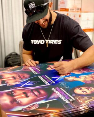 Dominick Reyes Instagram - Those Fight week feels! Damn it feel great to be back in it! #themecca #ufc #theshow #greatful #toyotires #teamreyes