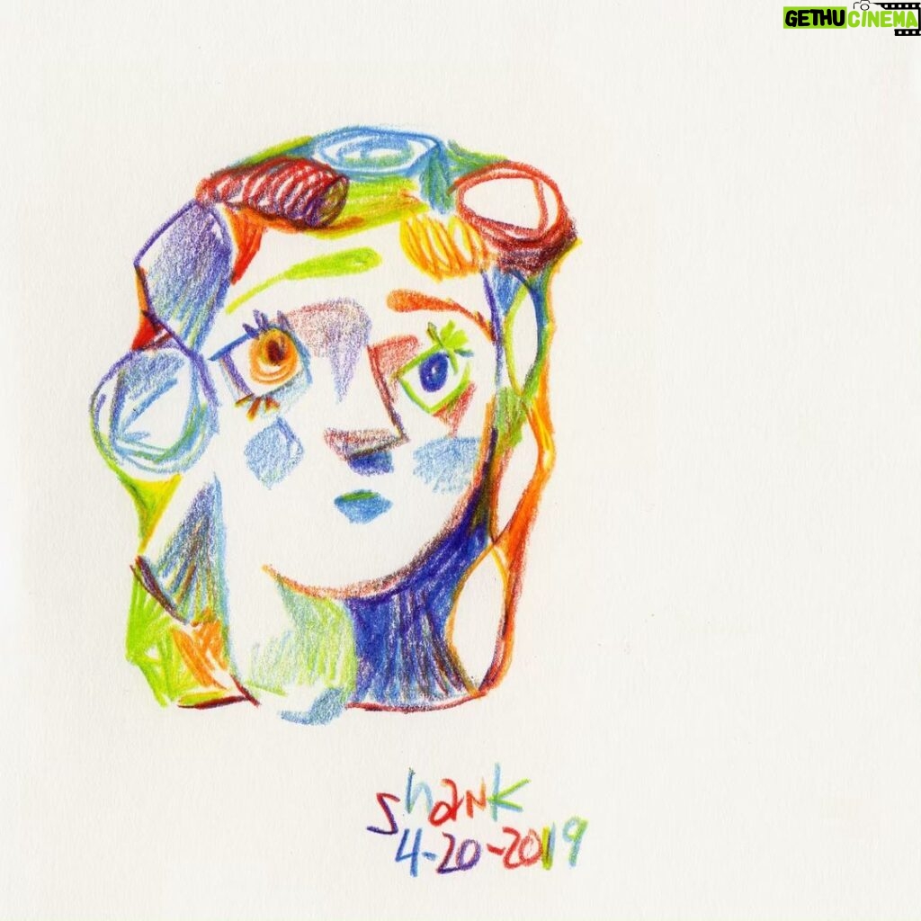 Don Shank Instagram - Multicolor pencil. I just draw, it picks the color. Pixar