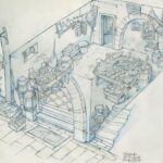 Don Shank Instagram – Pescheria Marcovaldo. This one is a heartbreaker. There was a long period of time where scenes took place in here. But in the final movie the doors aren’t even open. This is one of my favorite drawings from my time on Luca but it wasn’t meant to be.  #luca #pixarluca #pixar #pencilonpaper #setdesign #deadfish #happydeadfish Pixar