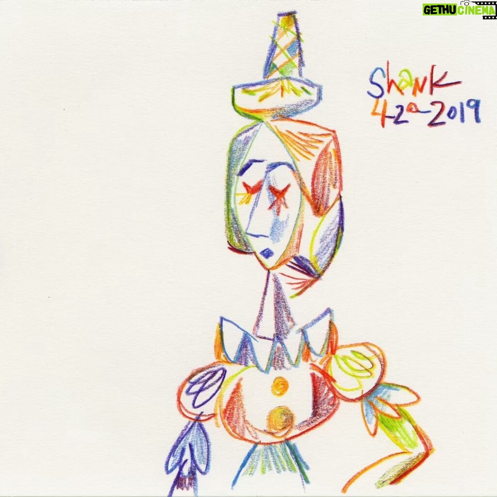 Don Shank Instagram - Multicolor pencil. I just draw, it picks the color. Pixar