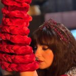 Donia Samir Ghanem Instagram – Make up @fatmabahgat
Hairdresser @haithamdahab00  @heshamdahab8 
Styled by @mayajules 
#جت_سليمة  #gat_salima