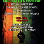 Donisha Rita Claire Prendergast Instagram - Day 2 of the #wewillrizetogether Eco Earth Healing initiative for Haile Selassie High School and surrounding community Payne Land. Give Thanks for all the volunteers who came out to support yesterday. It was a productive and fulfilling day! After we cleaned all day, they got a chance to dance all night @chronixxmusic Live concert. @bobmarleyfoundation has donated comp tickets for today’s volunteers to the #smilejamaicadubparty2017 @bobmarleymuseum! Come out and help us make the work a little easier. This movement is all about #buildcomeunity and #eachoneteachone Reggae music is a call to action. Skankin sweet, True. Now get active! Wewillrizetogether@gmail.com #humanityovervanity #artisevolution #wewillrizetogether feel free to share and if you know someone who wants to volunteer then email us and step forward♻👌🏿