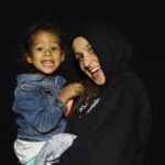 Donisha Rita Claire Prendergast Instagram - Auntie’s Promise: Everything you ever want in this life, your family will make sure you have. Happy Earthlight Princess Zsarubi Rita aka ‘Little Feet’ 💜🌺🌏Give Thanks Ingemar and @zsabi.lion for my beautiful little Rebel niece 🦋 We are making the world a safer space for you. #Nextgeneration #Familyvibes #Morejustice #Forthechildren