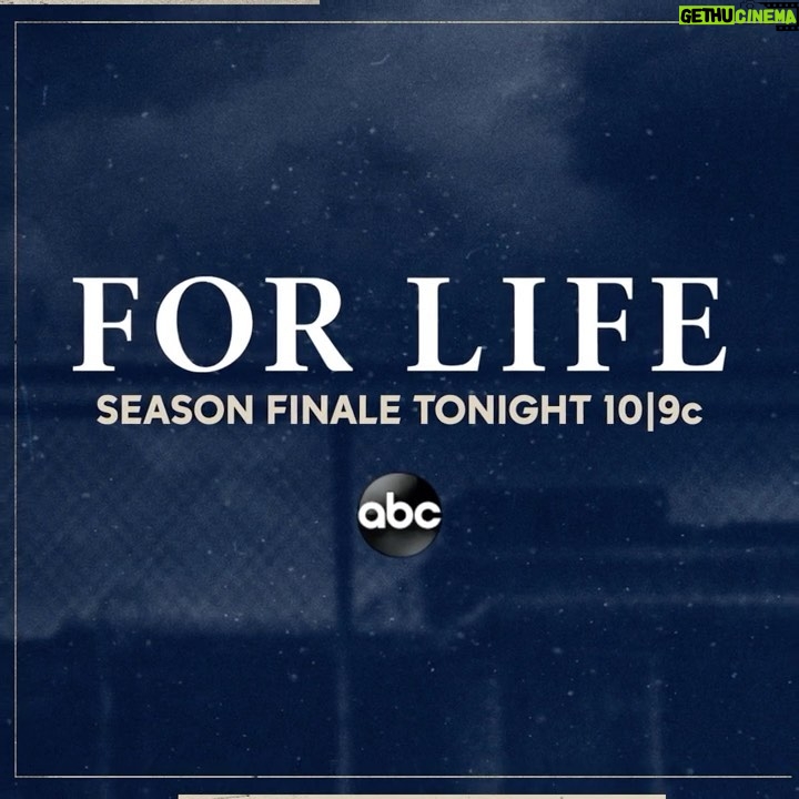 Dorian Missick Instagram - Season finale tonight! @forlifeabc