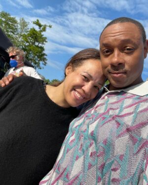 Dorian Missick Instagram - From the moment I read this script, I knew we were in for a fun ride. Then they said @maggiebetts was directing and I knew I had to be down! It was a blast working with @iamjamiefoxx again. This was a special experience with a special group of artists. I am so happy with what we made and the response from the audience. #TheBurial #GodIsAwesome  RIP @keith.jefferson 🙏🏾