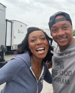 Dorian Missick Instagram - From the moment I read this script, I knew we were in for a fun ride. Then they said @maggiebetts was directing and I knew I had to be down! It was a blast working with @iamjamiefoxx again. This was a special experience with a special group of artists. I am so happy with what we made and the response from the audience. #TheBurial #GodIsAwesome  RIP @keith.jefferson 🙏🏾