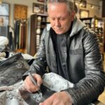 Doug Gilmour Instagram - Johnny at @the_coopink and I have been working on something special. Stay tuned… 👀 #dg93 #limitededition #menswear The Coop Ink