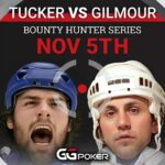 Doug Gilmour Instagram - Do you want to see me take on former Jr. All Star @realtucks16 Well you're in luck, this Sunday I am playing against the former grinder Darcy Tucker in a prop bet to settle once and for all who is the better poker player. You can even get in on the action and come play with us during the Bounty Hunter Main Event this Sunday. Who do you think will win this prop bet? We’ll see you on November 5th. Register today! Link in bio #ggpokerontario #bountyhunter #DougVsDarcy #mainevent #dg93